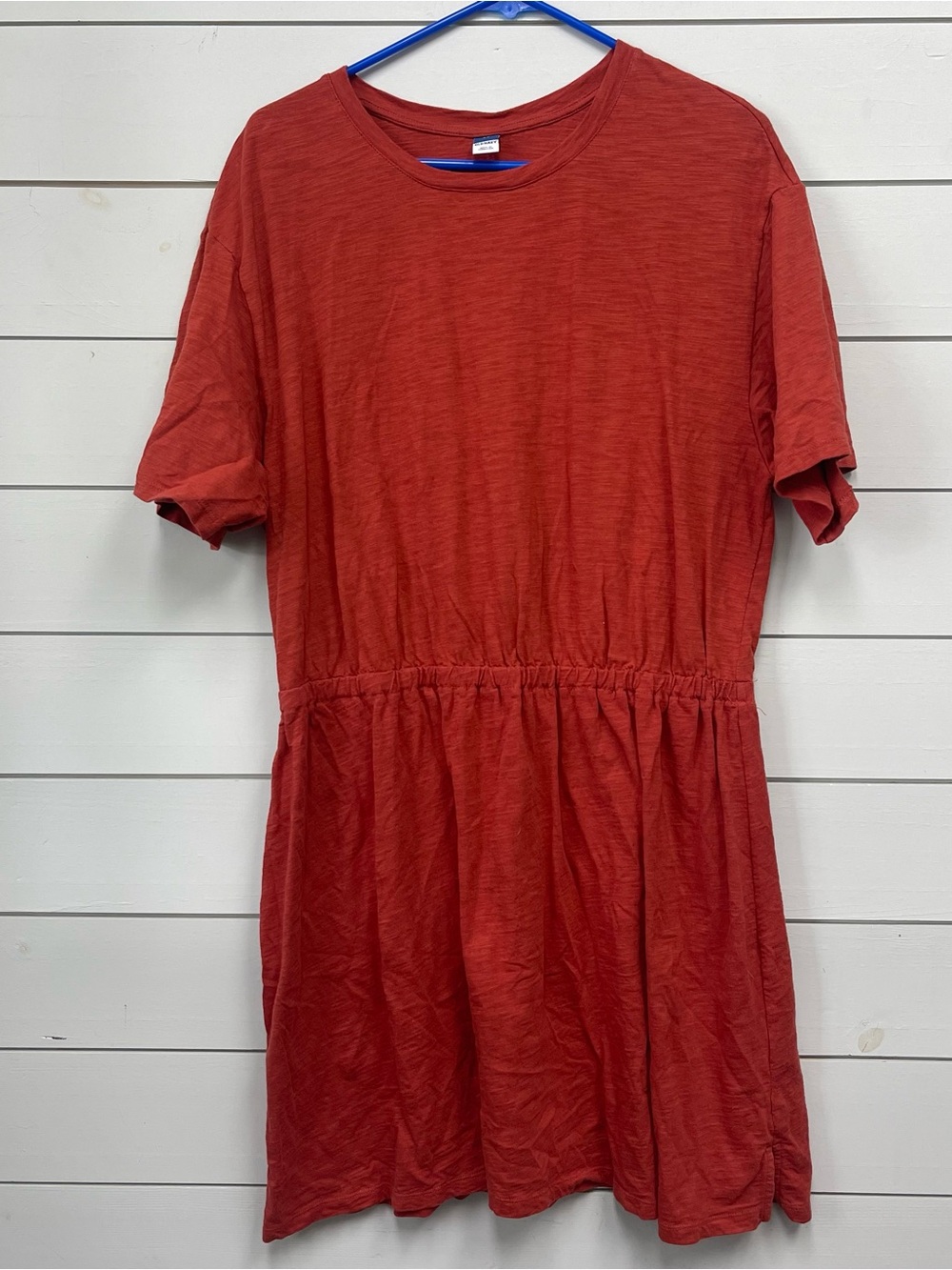 Old Navy rust orange dress women's size XL